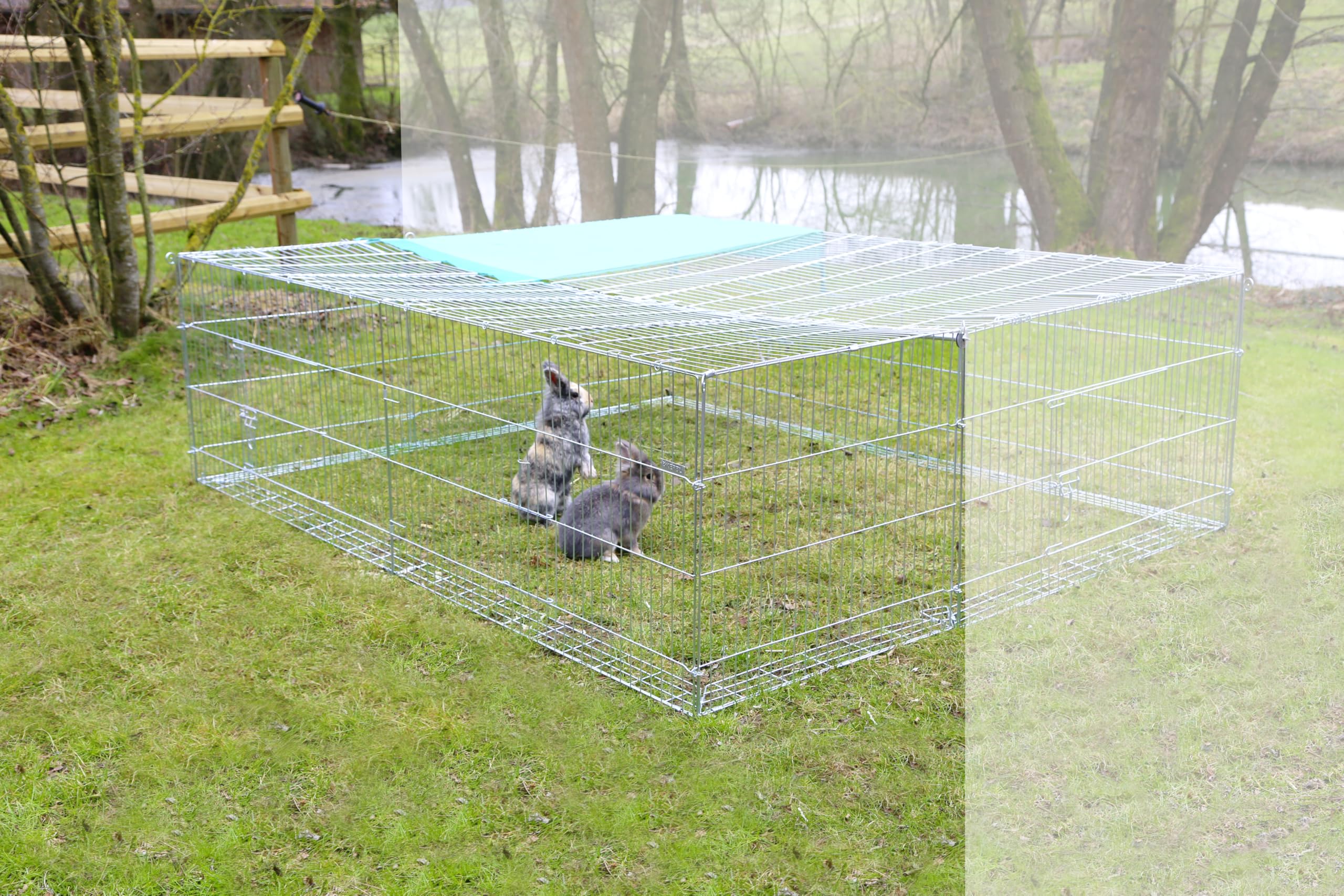 kerbl-81711-extension-d-enclos-pour-petit-animal-230x76x70-cm image 7