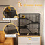 pawhut-cage-hamster-4-tages-fond-verre-tremp-31x19x31-5-pouces-noire image 8