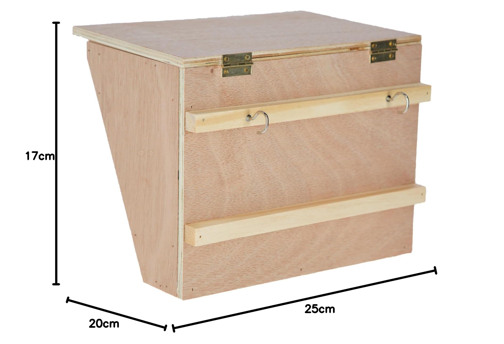 kerbl-maisonnette-angulaire-et-r-telier-foin-pour-rongeurs-25-x-17-x-20-cm-beige image 6