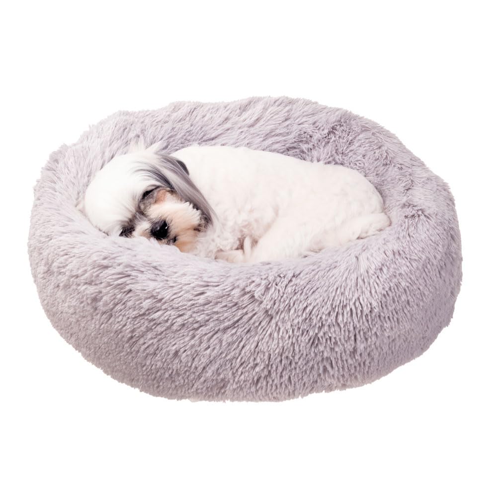 ferplast-cuddly-60-lit-donut-pour-chien-et-chat-marron-diam-60-x-h-14-cm image 6