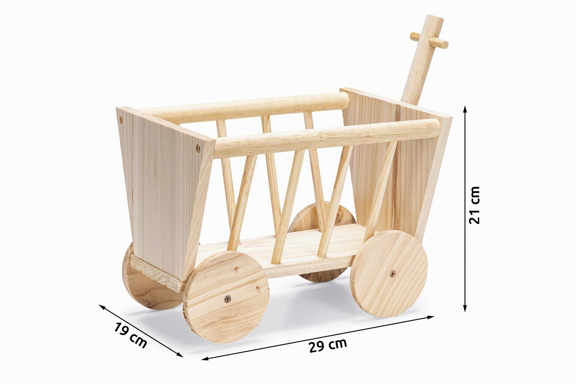 flamingo-r-telier-en-bois-chariot-pour-rongeur-29-cm image 2