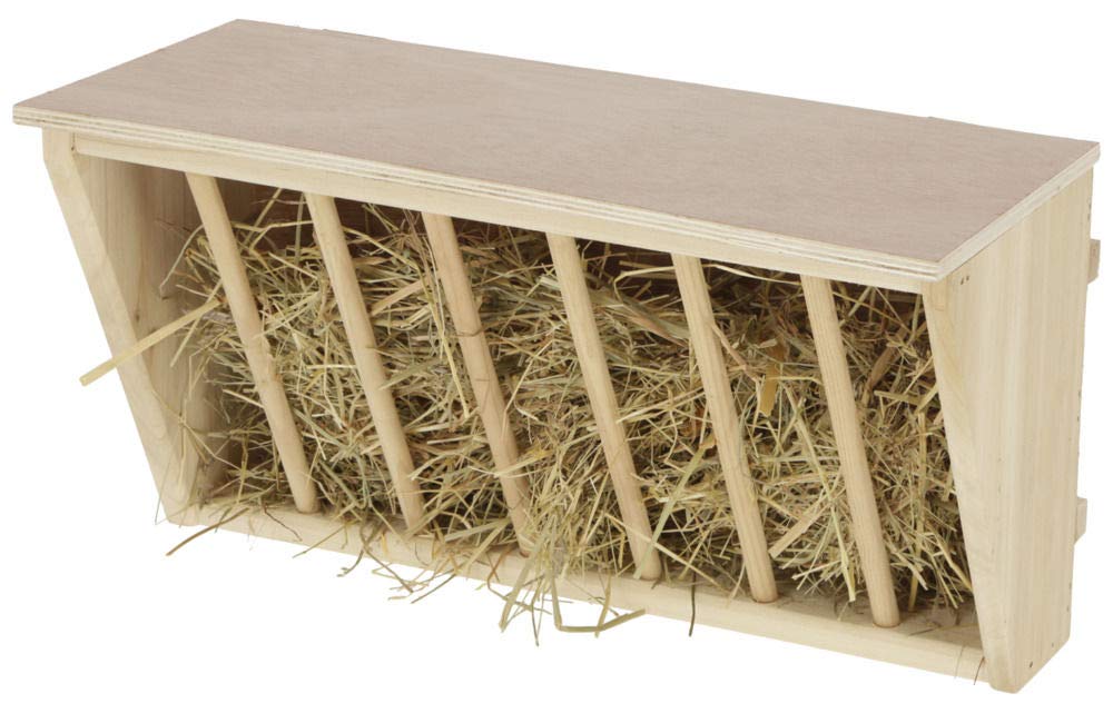 kerbl-pet-r-telier-foin-avec-planche-pour-lapins-et-rongeurs-37-x-17-x-20-cm image 2