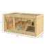 pawhut-habitat-hamster-extra-large-2-pi-ces-100-x-50-x-50-cm-naturel image 4