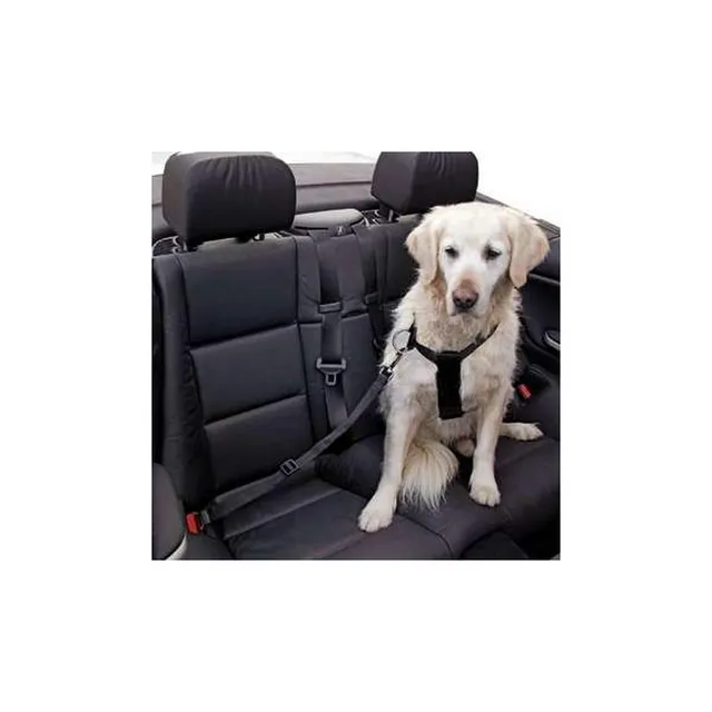 kerbl-ceinture-de-s-curit-r-glable-pour-chien-voiture image 1