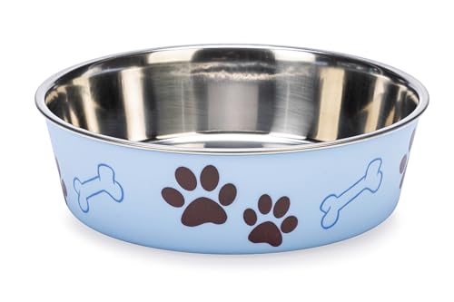 karlie-ascar-gamelle-chien-inox-bleu-clair-800-ml-15-17-cm image 7