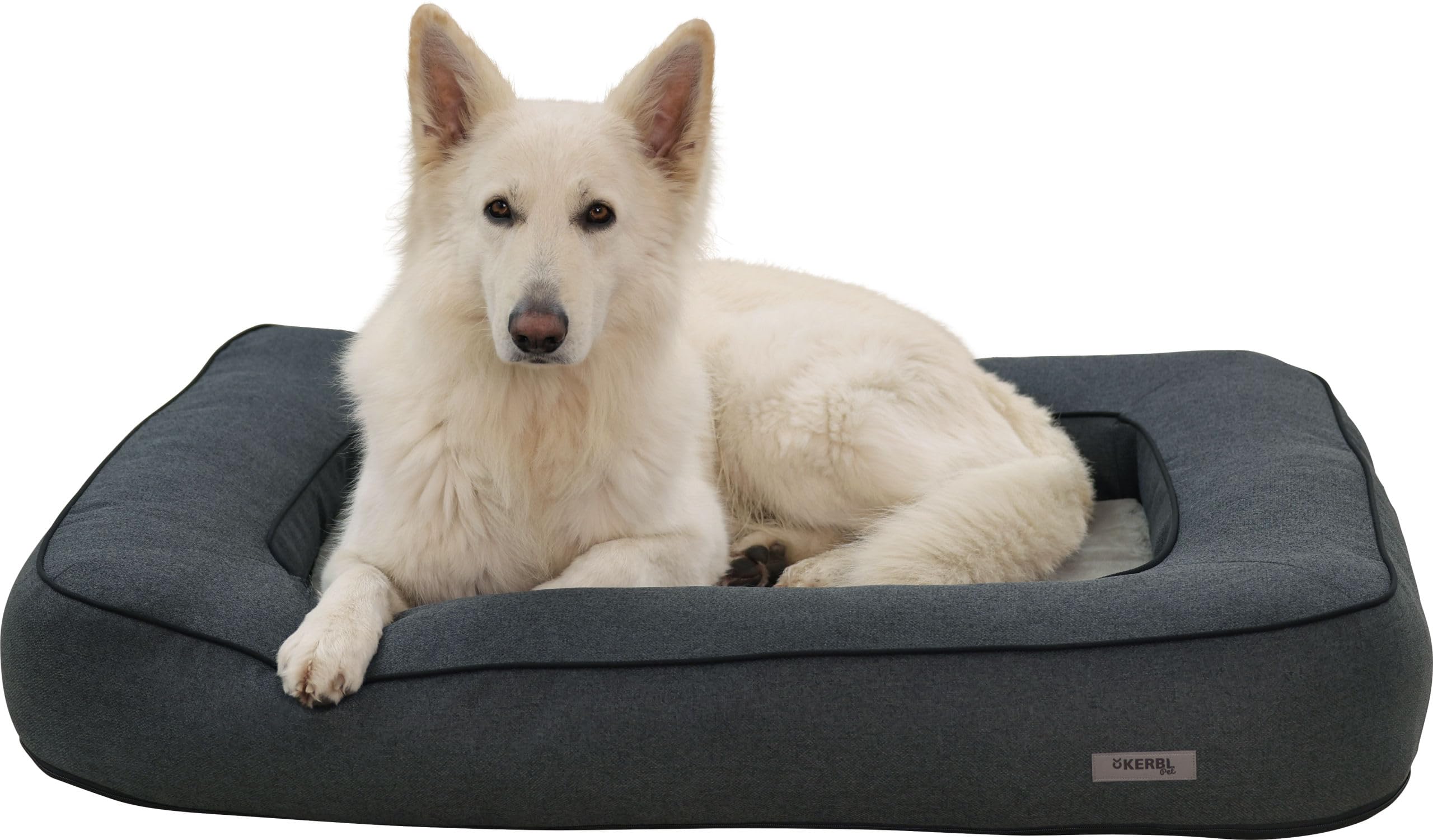 kerbl-pet-platin-ortho-lit-orthop-dique-pour-chien-gris-97-x-70-x-18-cm-matelas- image 3