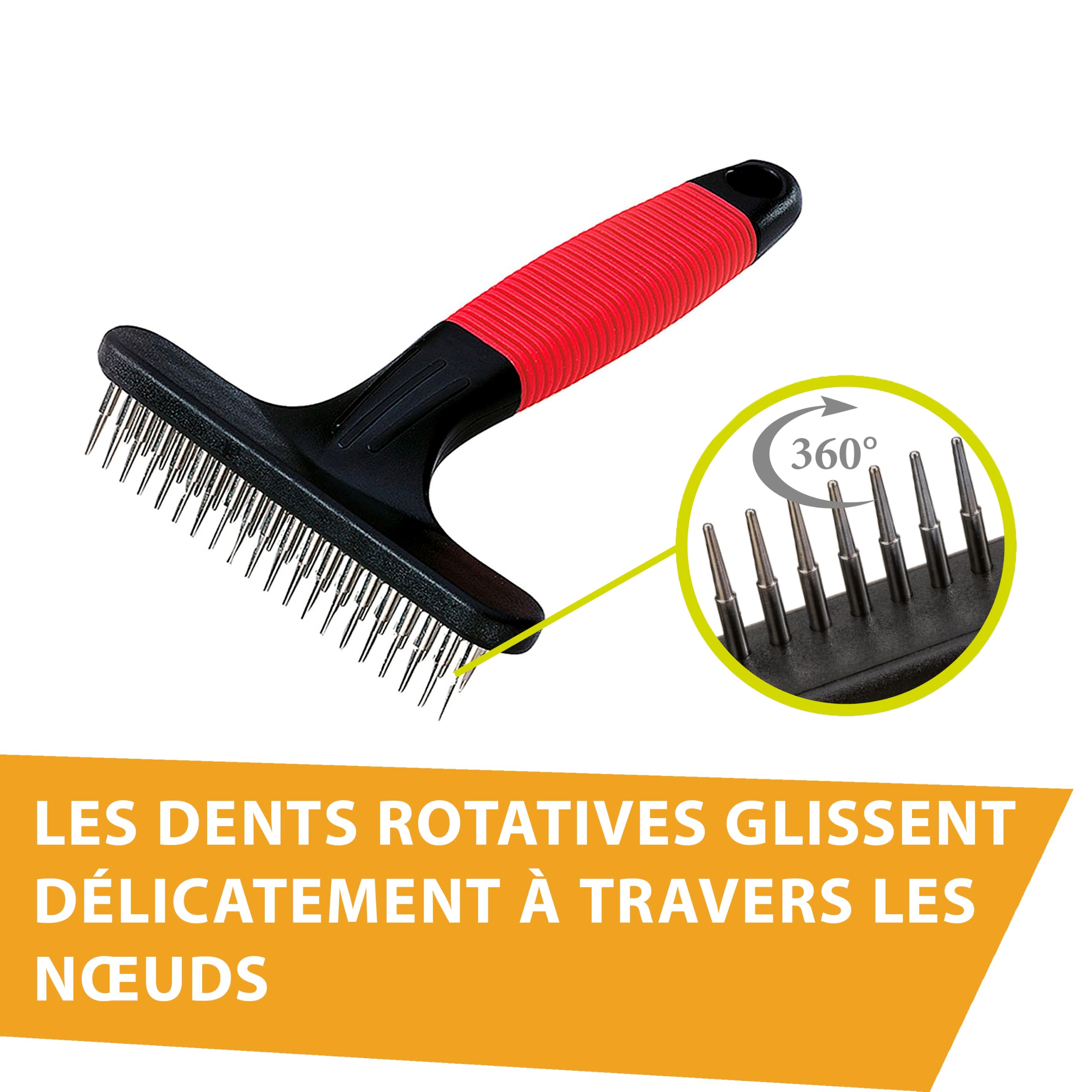 ferplast-gro-5874-peigne-r-teau-double-rang-e-pour-chiens-et-chats-poils-moyens- image 6