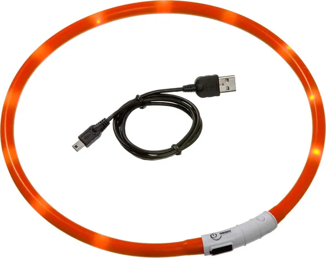 karlie-visio-light-collier-led-rechargeable-usb-20-75-cm image 1