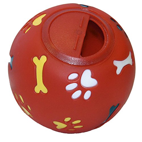 kerbl-balle-snack-distributrice-de-friandises-pour-chien-11-cm-rouge image 7