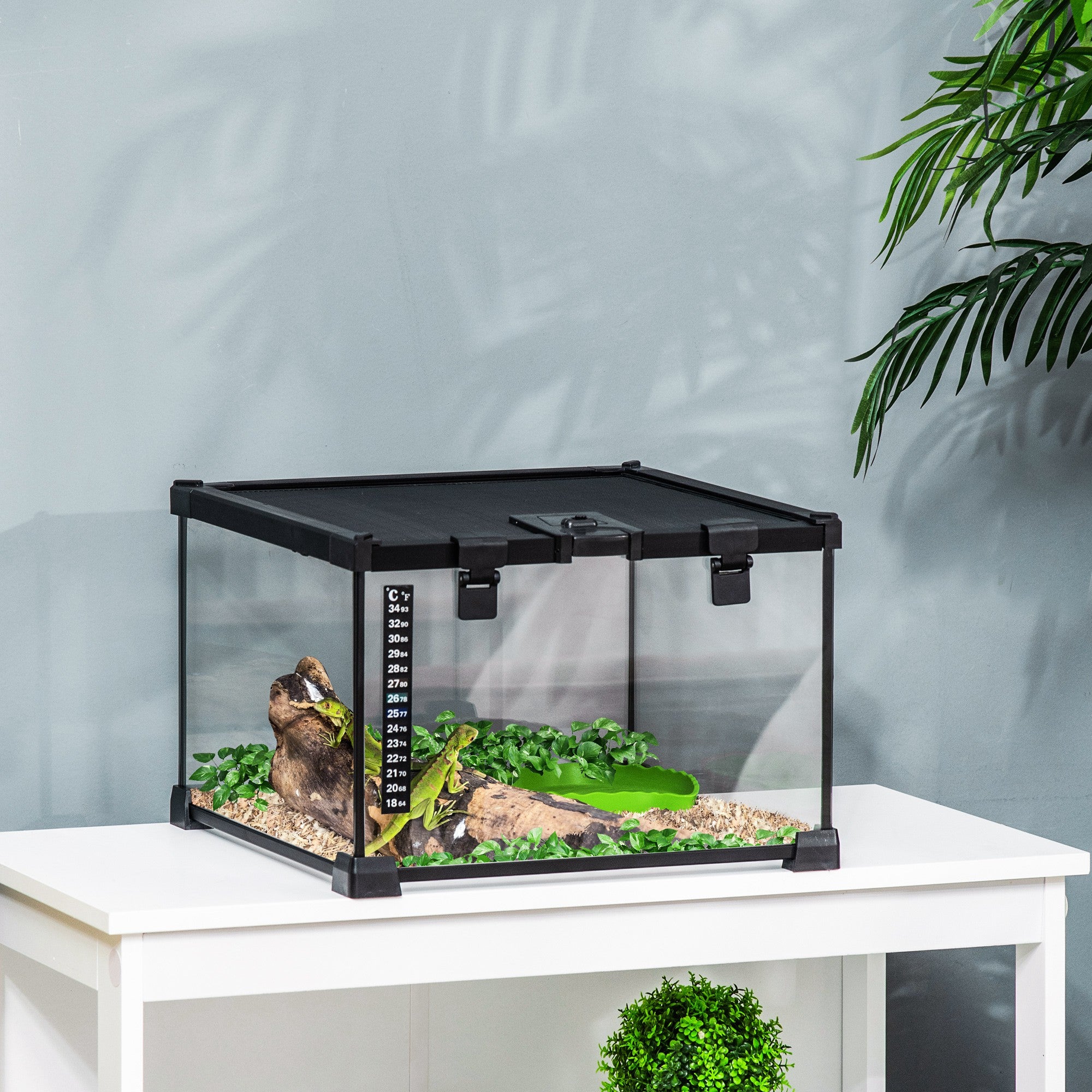 pawhut-terrarium-360-anti-vasion-ventil-30x30x20-cm-avec-bassin image 3