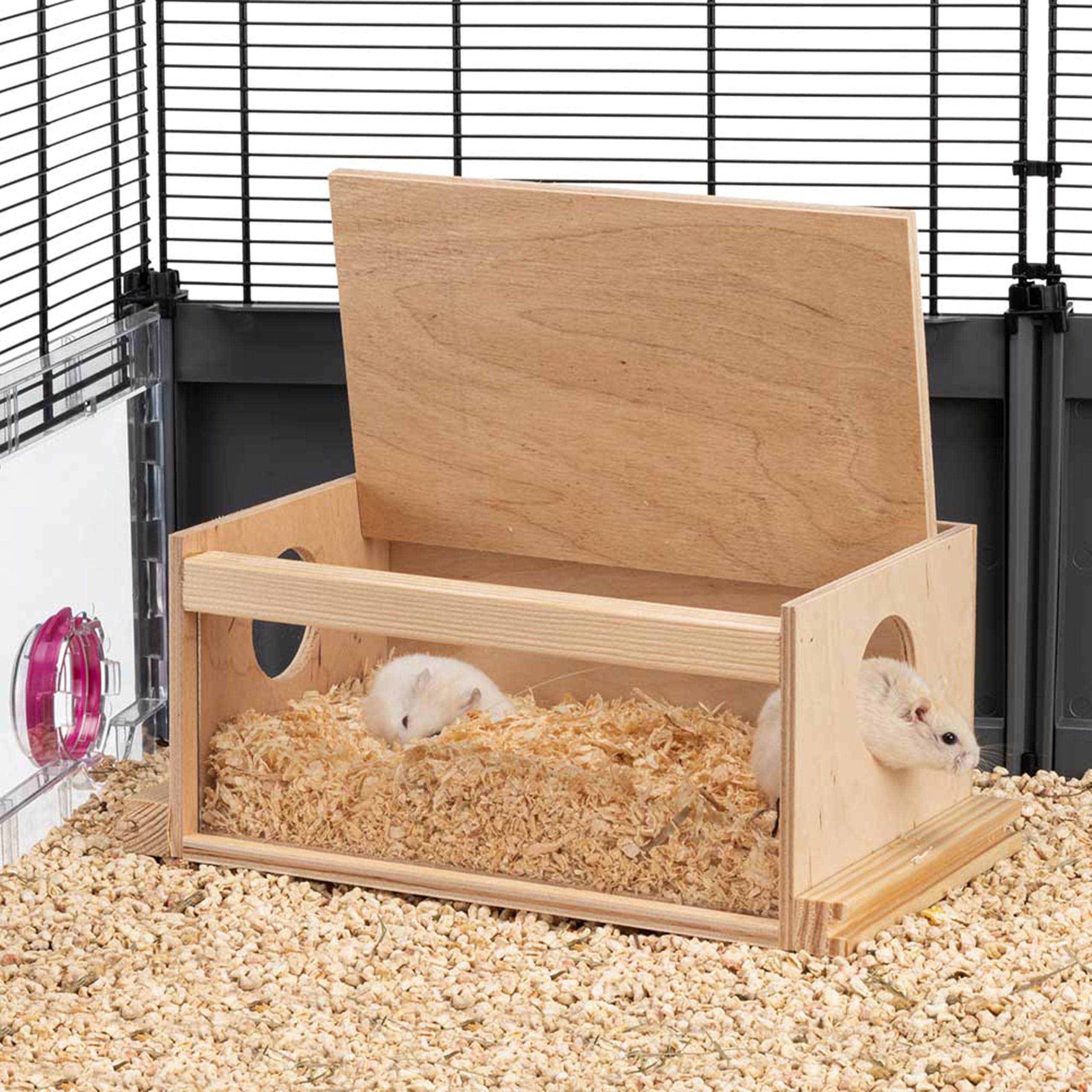 ferplast-arcade-home-maison-en-bois-pour-hamster-et-souris-29-x-15-3-x-12-cm image 2