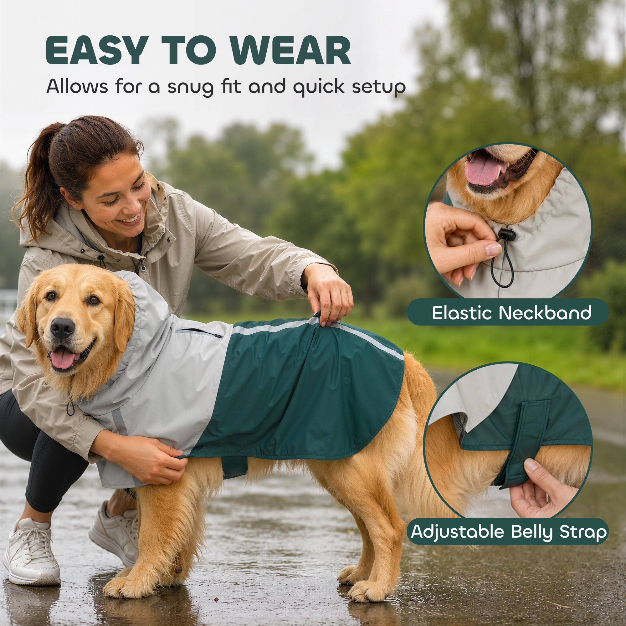 pawhut-manteau-imperm-able-pour-grand-chien-taille-l-avec-capuche-vert image 8