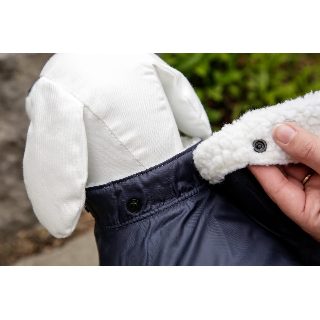kerbl-pet-manteau-chaud-pour-chien-teddy-48-cm-avec-bandes-r-fl-chissantes image 8