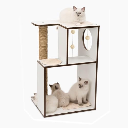 catit-vesper-v-box-large-arbre-chat-bo-te-blanc-50-x-40-x-h-78-cm image 4