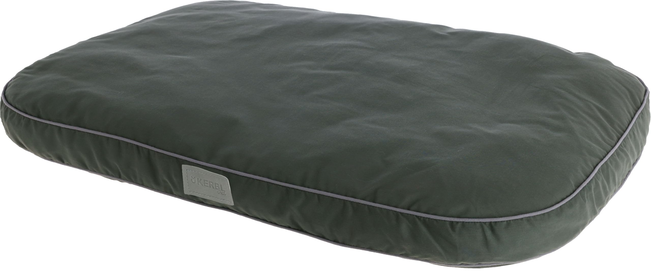 kerbl-pet-coussin-pour-chien-jerome-vert-fonc-gris-60-x-40-x-6-cm image 1
