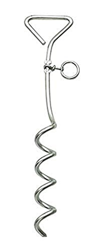 kerbl-ancre-d-attache-40-cm-m-tal-chrom-pour-chiens-jusqu-30-kg image 2