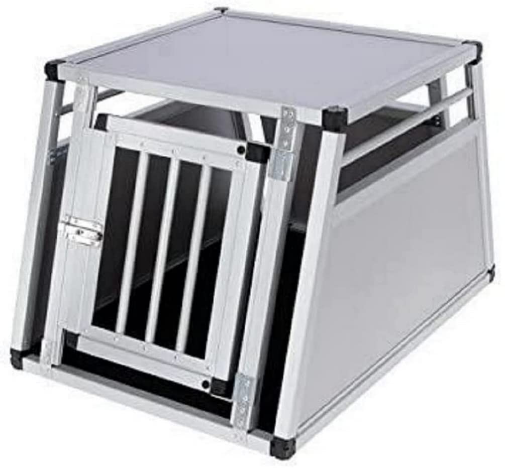 kerbl-pet-box-de-transport-alu-barry-1-porte-77x55x50cm image 1