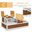 pawhut-maison-tortue-bois-2-tages-3-pi-ces-avec-balcon-et-toit-ouvrable-44-caf image 6