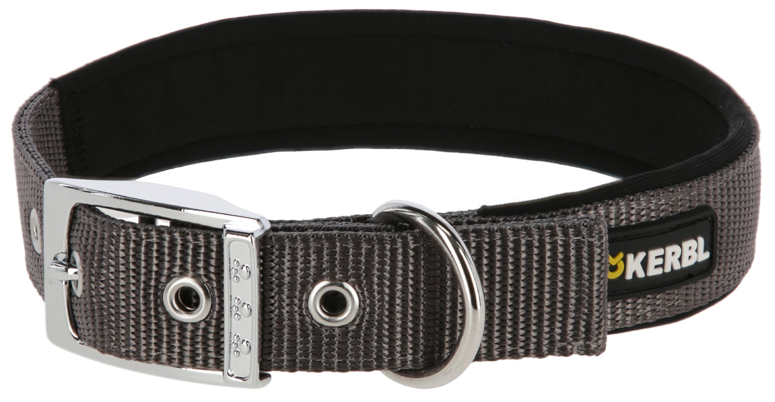 kerbl-miami-plus-collier-pour-chien-gris-38-46-cm-25-mm image 1