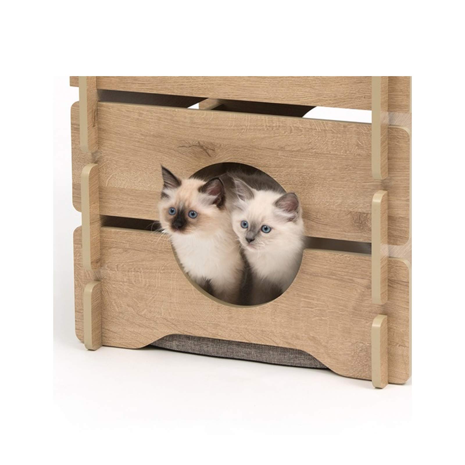 catit-vesper-cottage-52112-meuble-pour-chat-2-tages-ch-ne image 2
