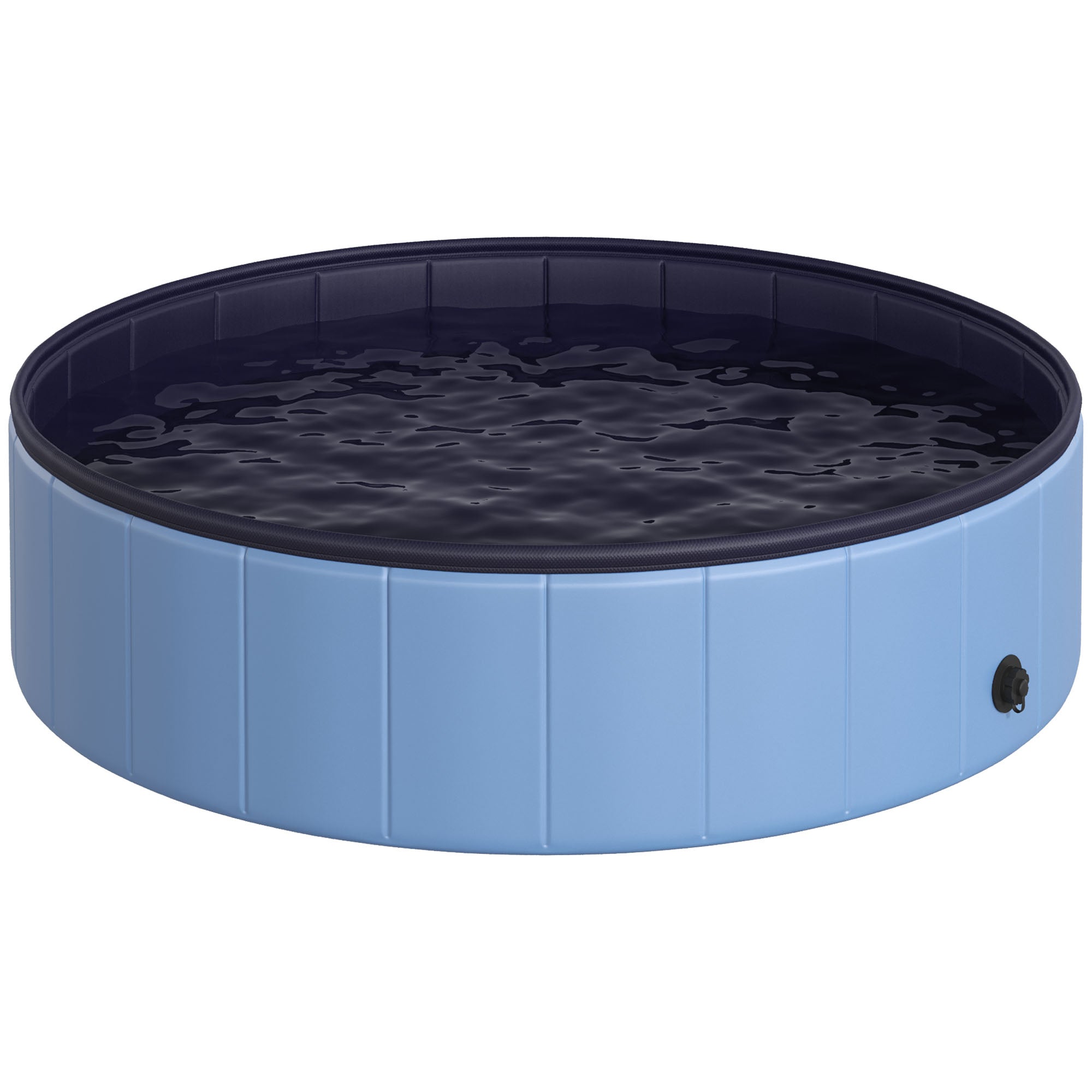 pawhut-piscine-pliable-pour-chien-antid-rapante-120-x-30-cm-bleue image 2