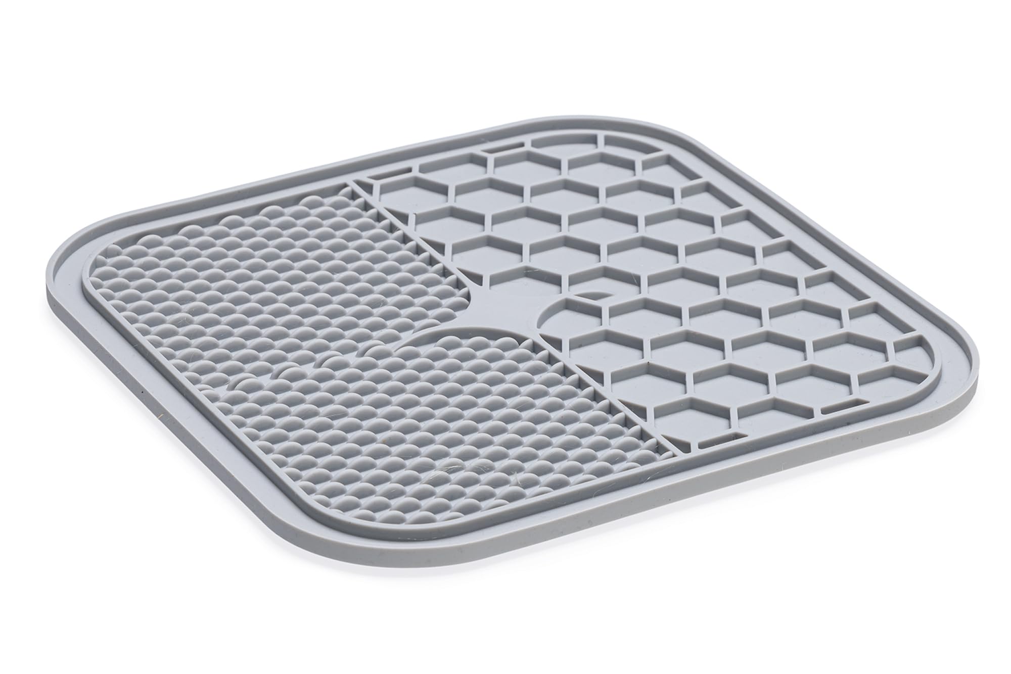karlie-ava-tapis-anti-glouton-en-silicone-gris-20-x-20-x-1-cm image 1