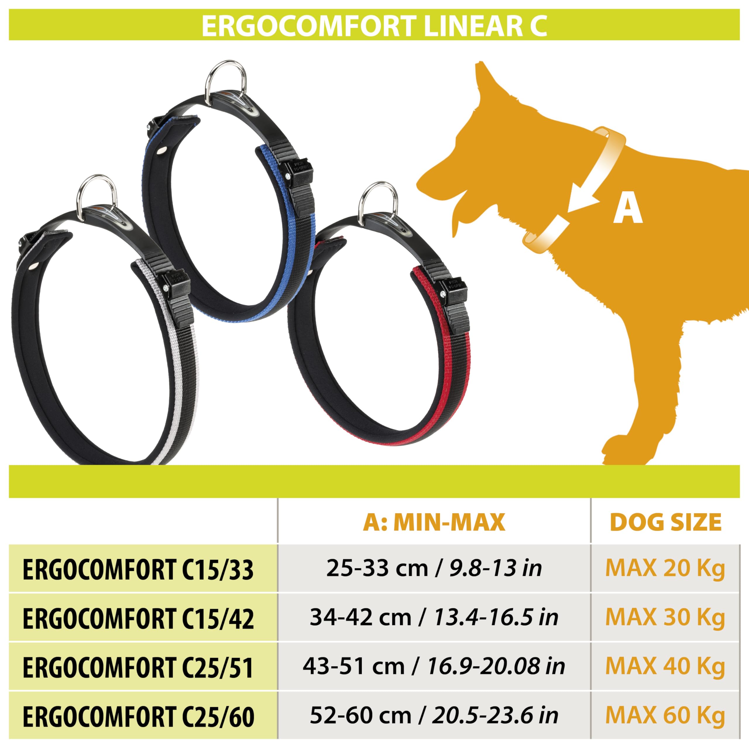 ferplast-ergocomfort-c15-33-collier-pour-chien-gris-1-5-cm-x-25-33-cm image 6