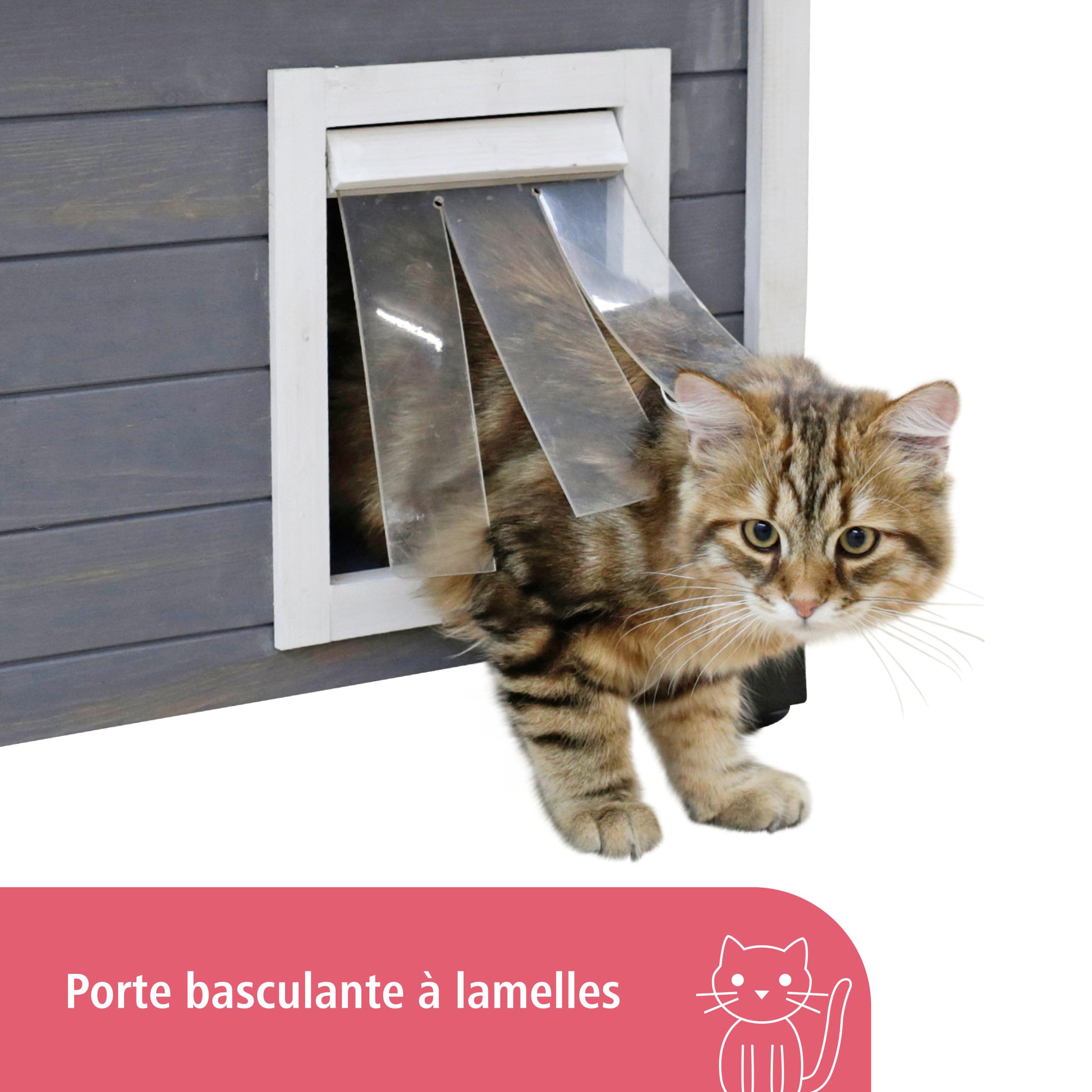kerbl-rustica-maison-pour-chat-ext-rieur-bois-massif-57-x-45-x-42-cm-grise-blanc image 6