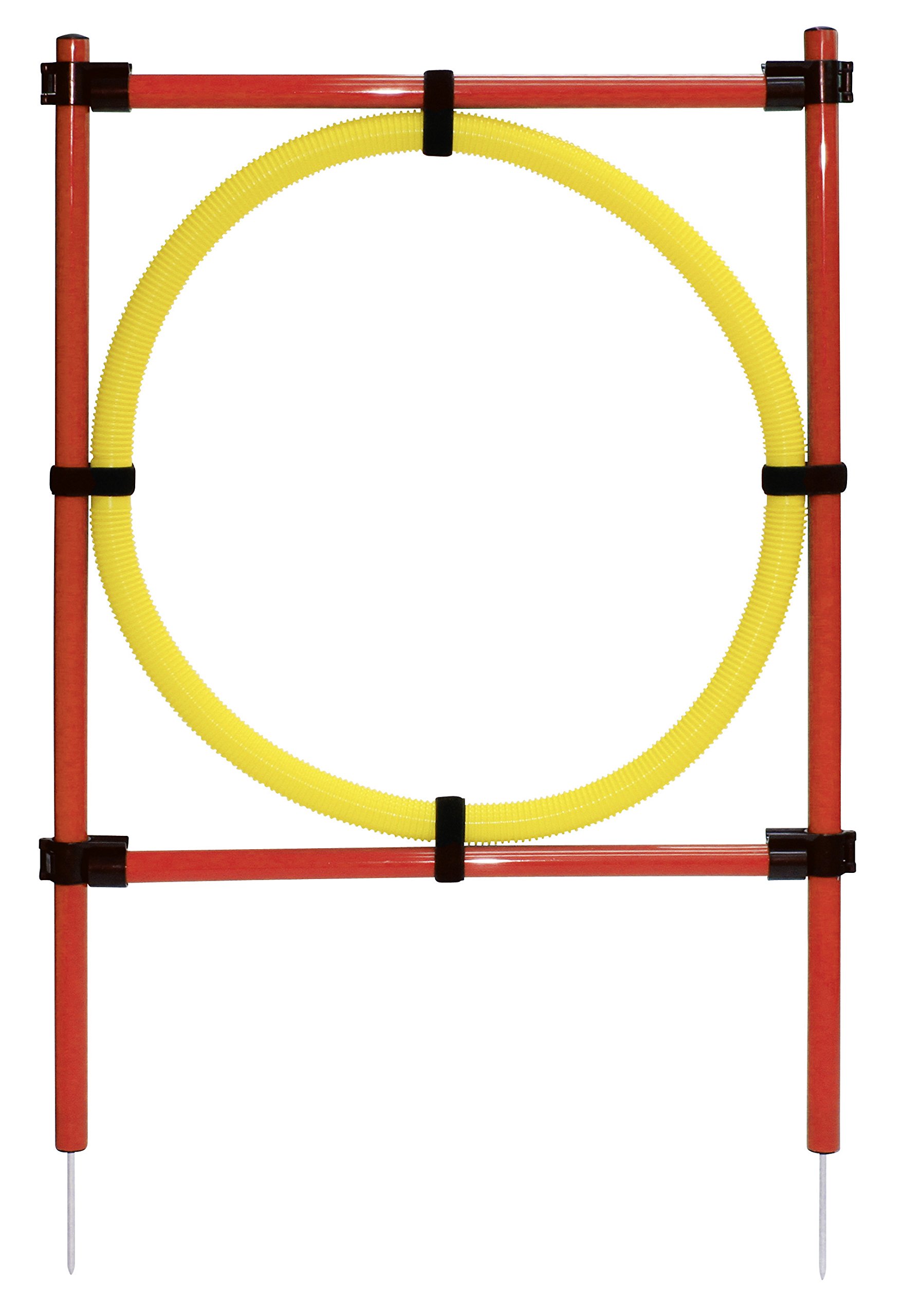 kerbl-pet-kit-complet-agility-chien-anneau-barre-de-saut-slalom image 1