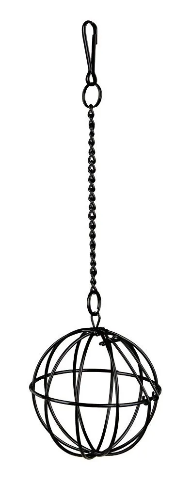 kerbl-boule-foin-suspendue-pour-rongeurs-8-cm-m-tal-zingu image 1