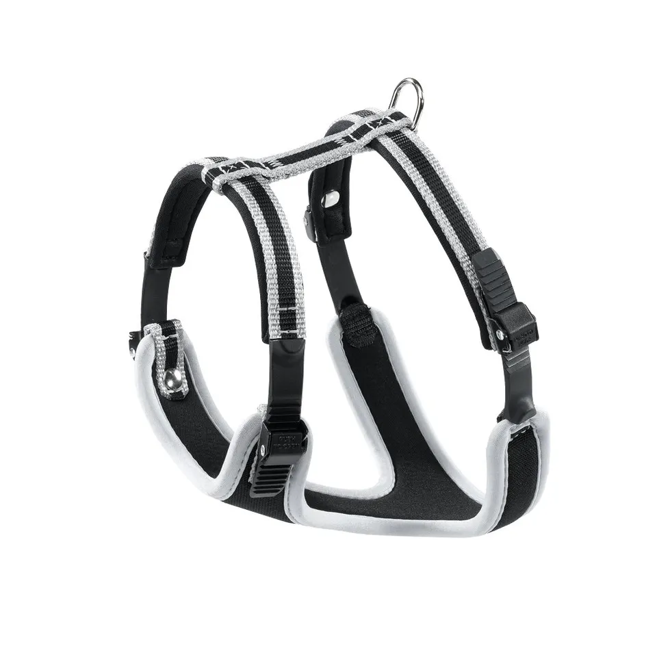 ferplast-ergocomfort-harnais-petit-chien-xs-argent-poids-max-15-kg image 1