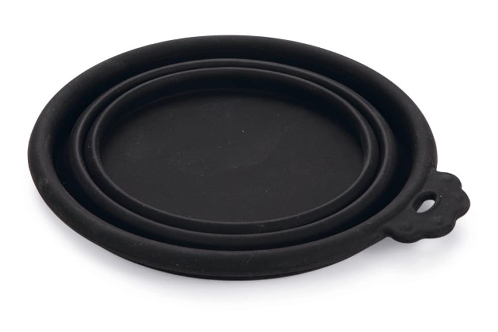 karlie-bol-de-voyage-en-silicone-250-ml-noir-pliable image 2