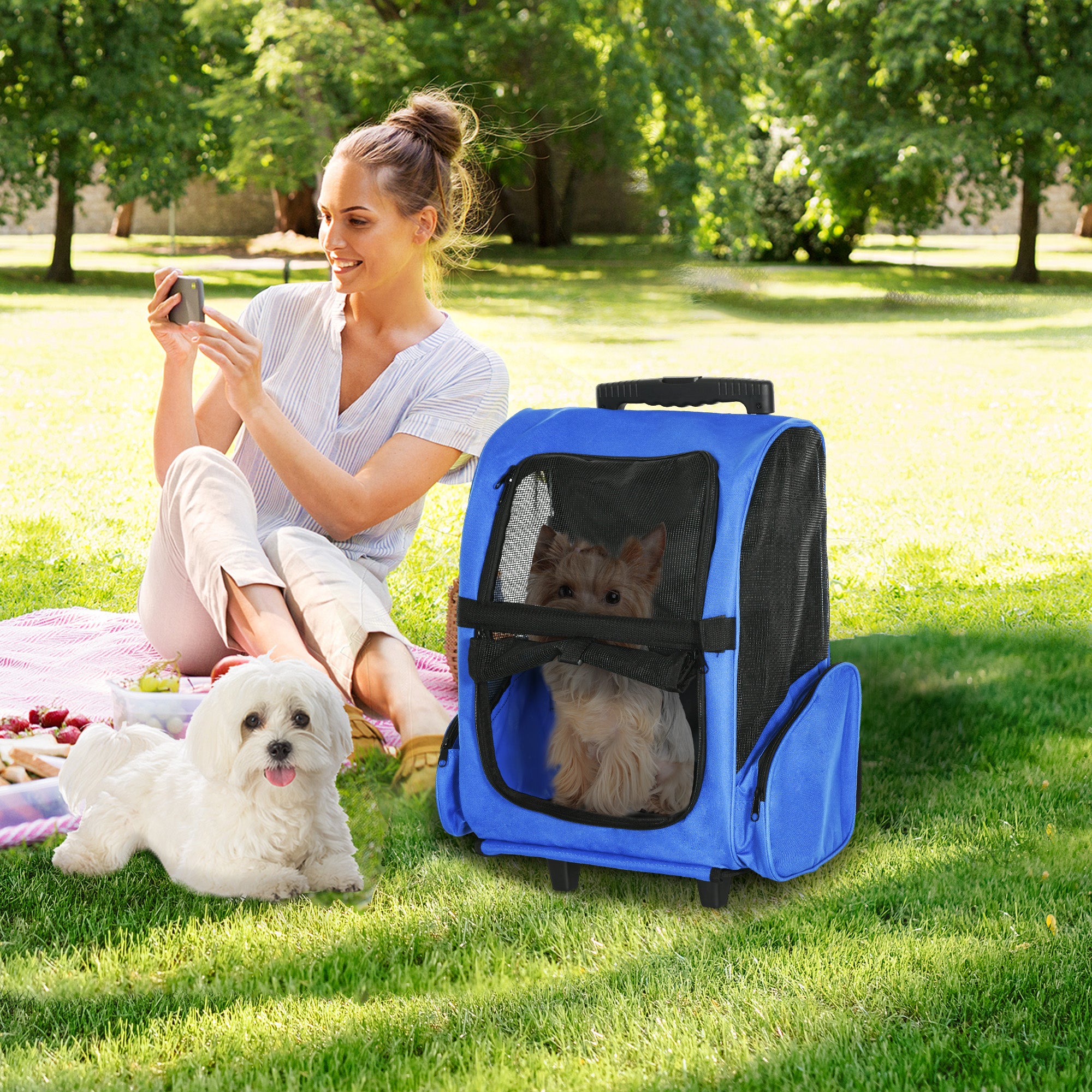 pawhut-sac-dos-transport-animaux-trolley-42x25x55-cm-bleu image 3