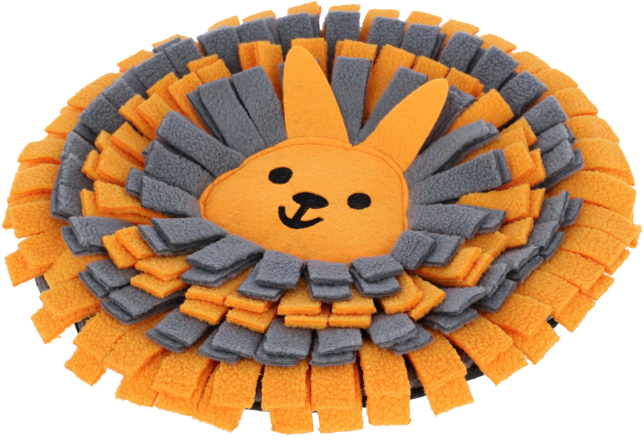 kerbl-pet-tapis-renifler-lapin-25-cm-orange-gris-polyester-pliable image 1