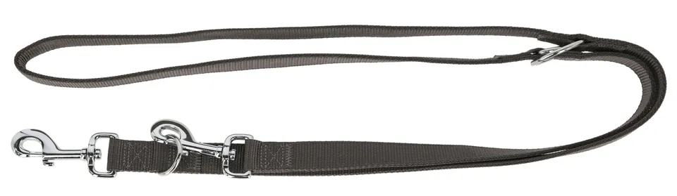 kerbl-miami-plus-laisse-longue-pour-chien-gris-200-cm-x-25-mm image 1