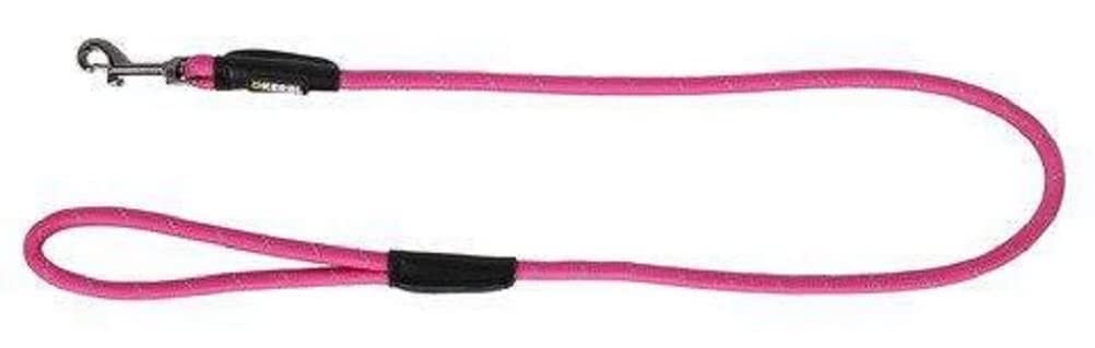 kerbl-seoul-laisse-pour-chien-ronde-rose-100-cm-x-8-mm-r-fl-chissante image 1