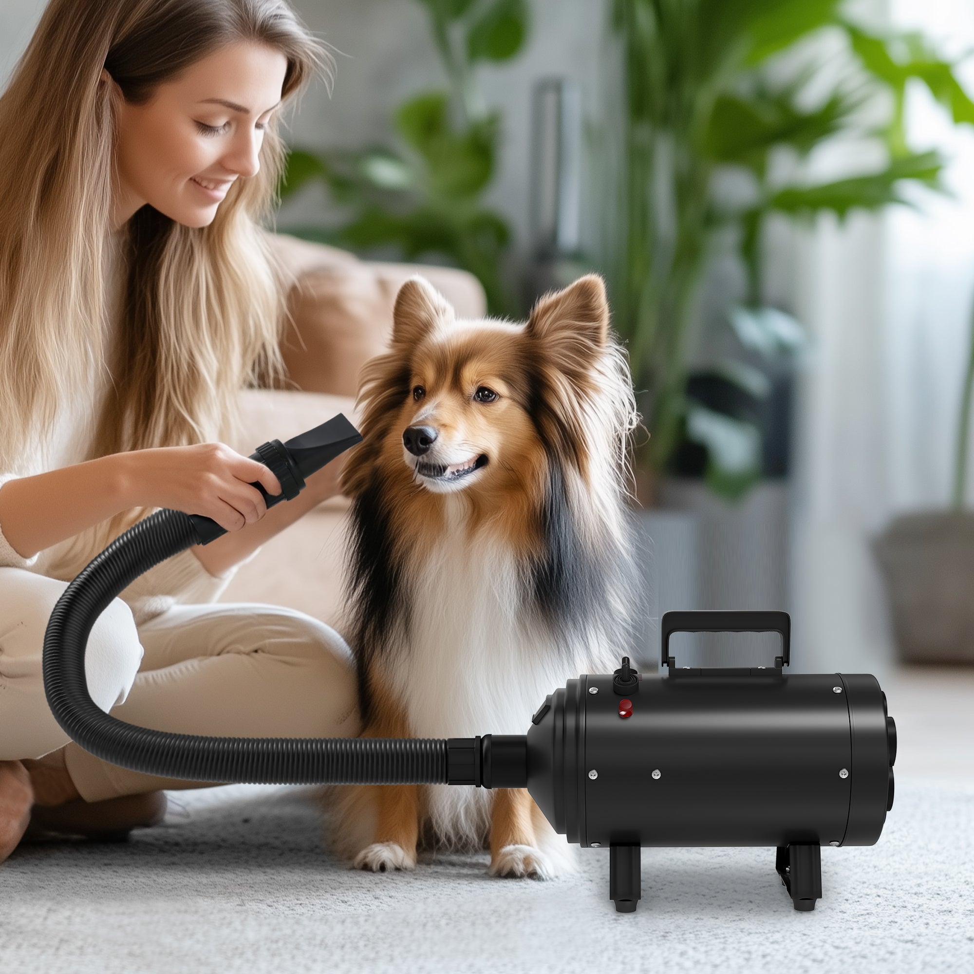 pawhut-s-che-cheveux-chien-toilettage-2200w-temp-rature-et-d-bit-r-glables-3-emb image 4