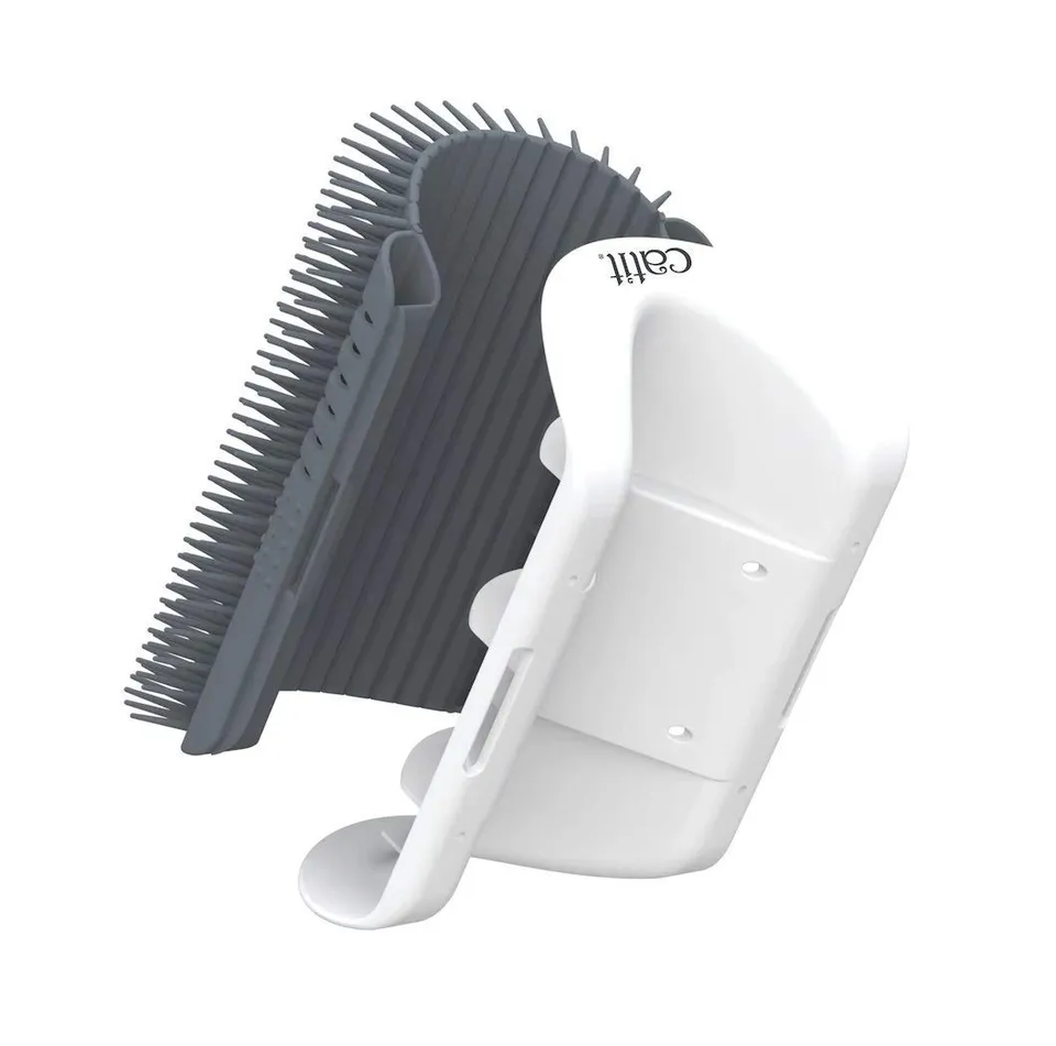 catit-senses-brosse-auto-toiletteur-pour-chat-avec-herbe-chat image 1