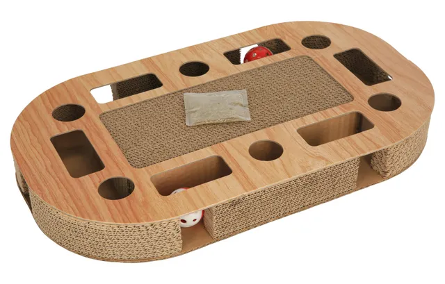kerbl-pet-griffoir-chat-ovalo-52-x-31-x-8-5-cm-avec-catnip image 1