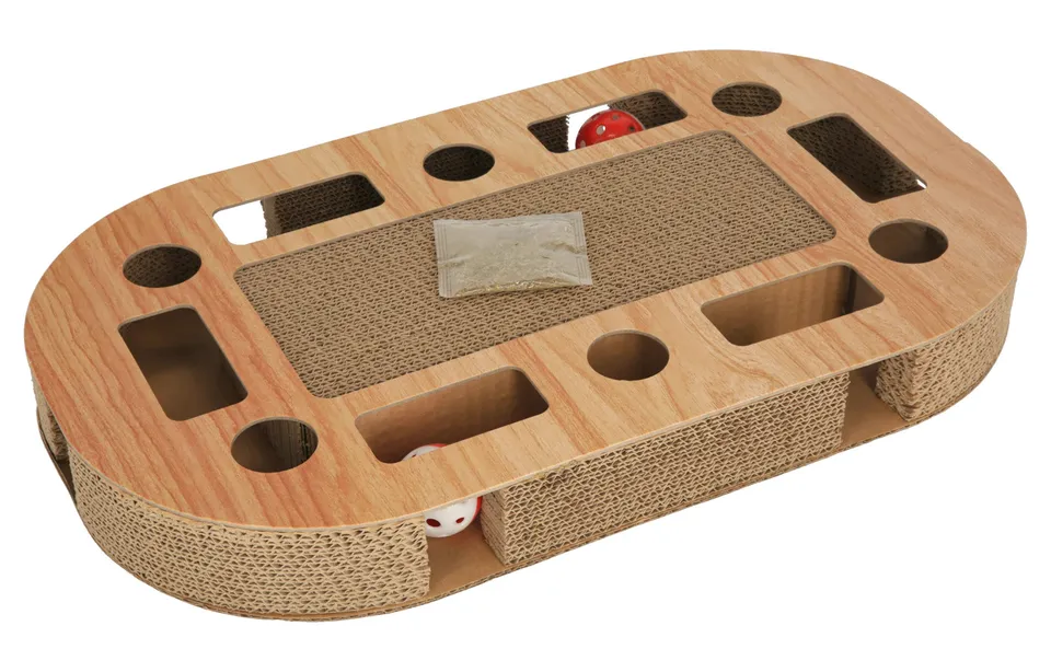 kerbl-pet-griffoir-chat-ovalo-52-x-31-x-8-5-cm-avec-catnip image 1