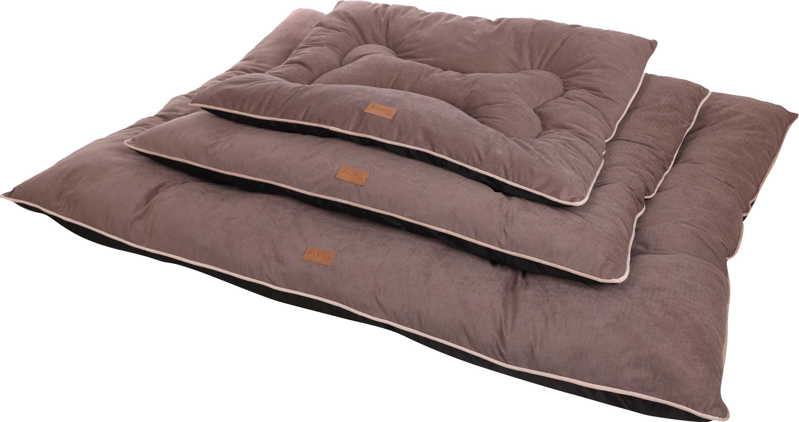 kerbl-coussin-benno-marron-80-x-60-cm-en-chenille image 2