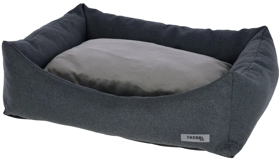 kerbl-pet-platin-ortho-lit-douillet-pour-chien-gris-80-x-60-x-25-cm-coussin-r-ve image 1