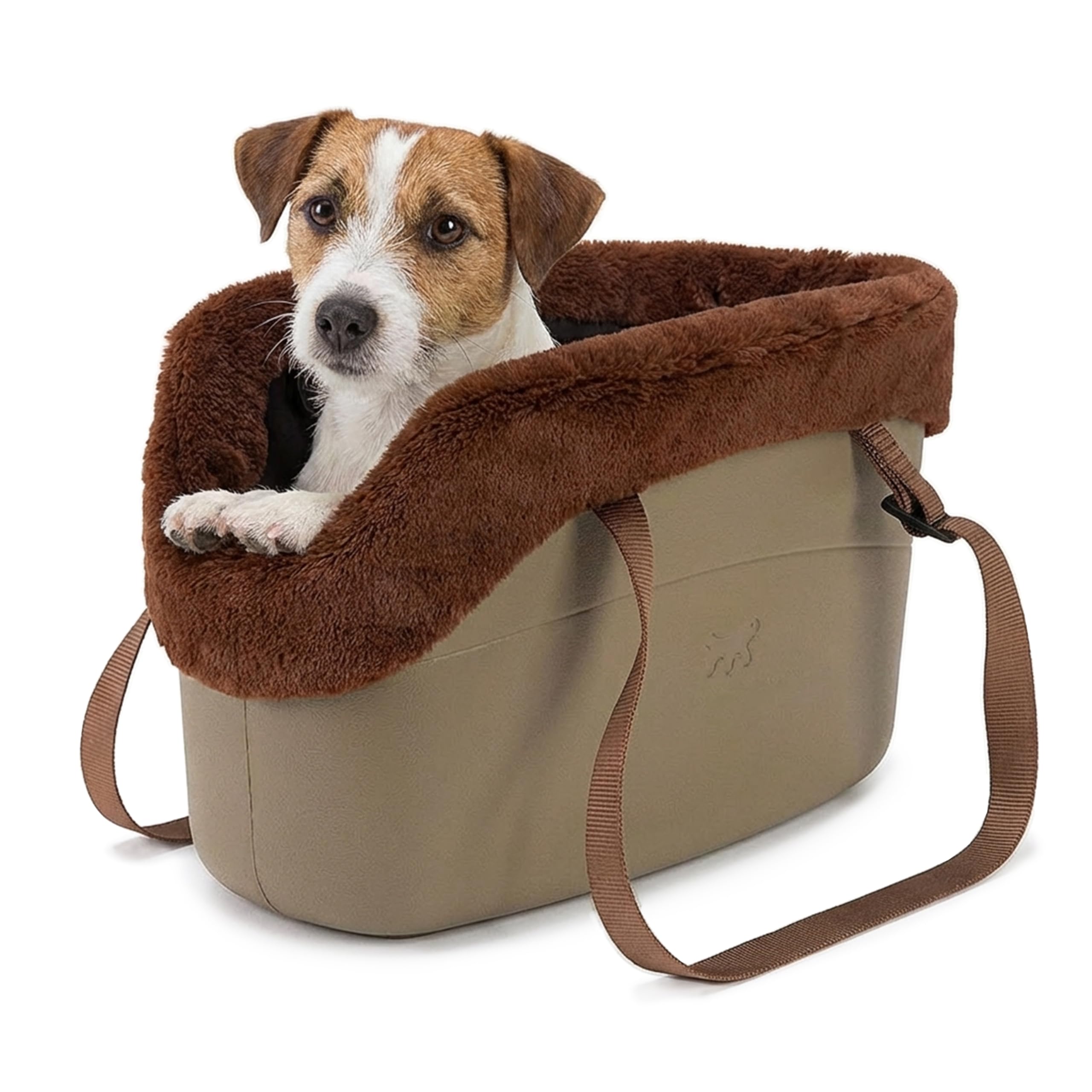ferplast-with-me-small-sac-transport-chien-eva-taupe-14-x-35-x-h-22-cm image 8