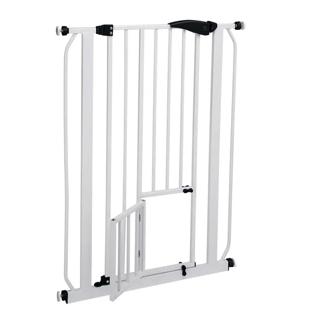 ferplast-pet-gate-barri-re-s-paration-chien-et-chat-m-tal-blanc-73-83-x-h-150-cm image 1