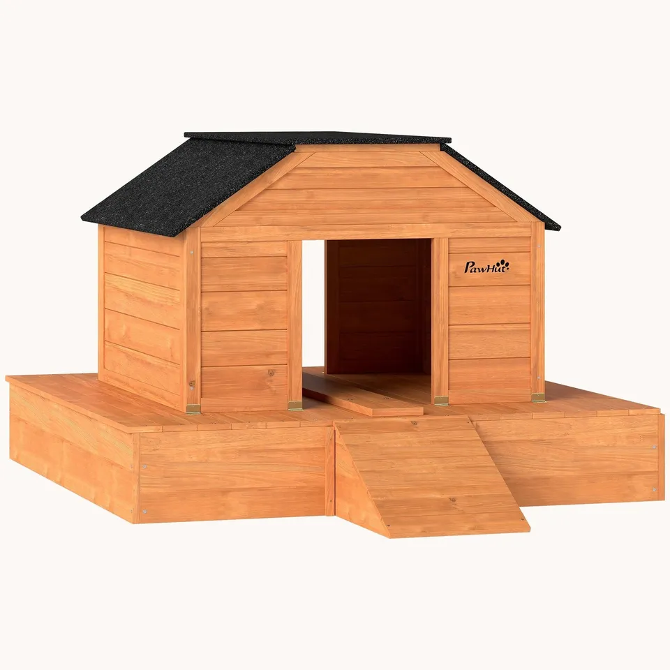 pawhut-maison-flottante-pour-canards-toit-asphalte-waterproof-orange-1-2-canards image 1
