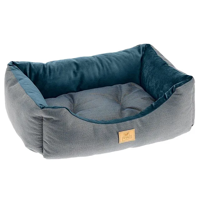 ferplast-chester-60-lit-pour-chiens-et-chats-bleu image 1