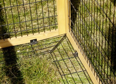 kerbl-pet-enclos-ext-rieur-rongeur-antifugue-116-x-116-x-58-cm-pin-lasur image 5