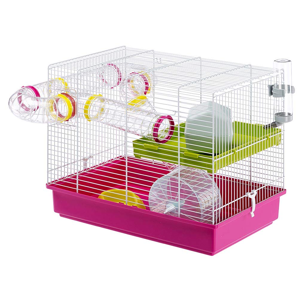 ferplast-laura-cage-hamster-souris-blanche-46-x-29-5-x-37-5-cm-avec-accessoires image 3