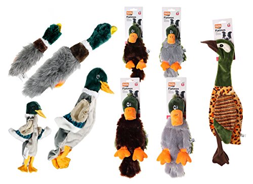 karlie-flatinos-canard-peluche-pour-chien-sans-rembourrage-26-cm-avec-couineur image 4