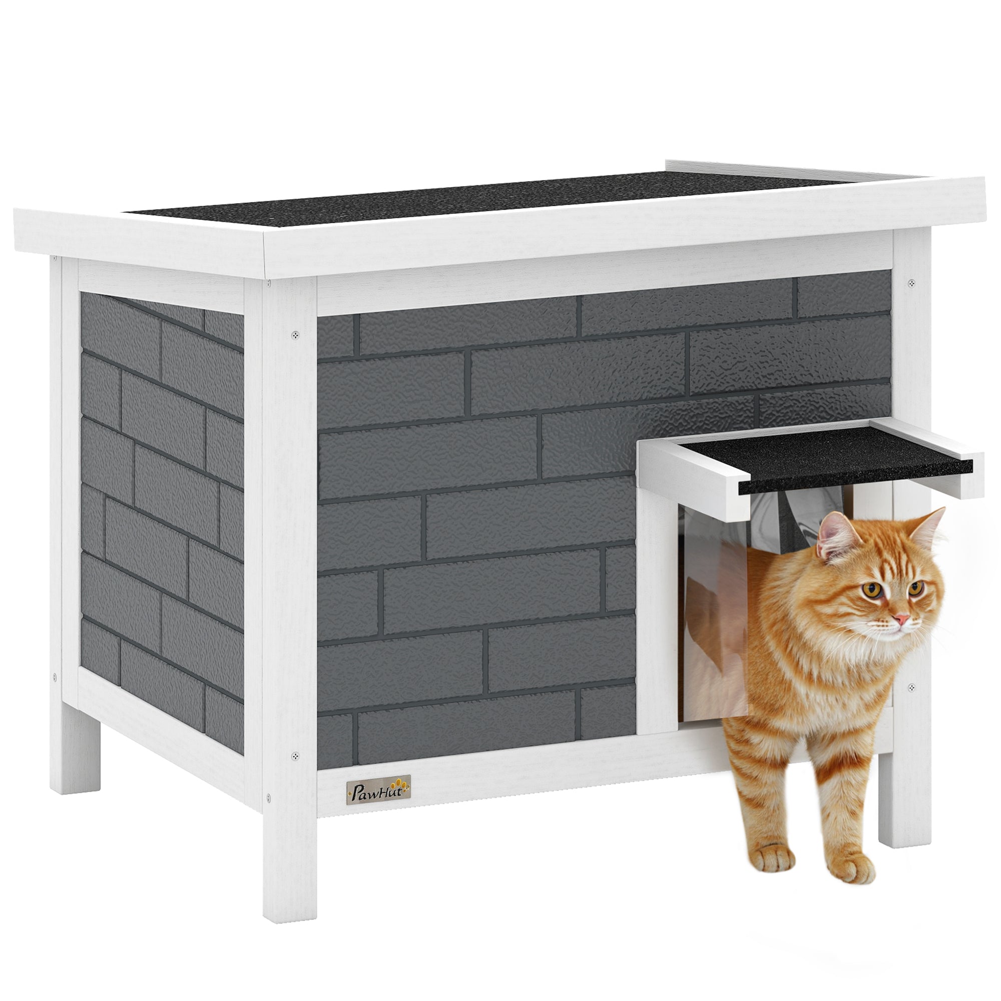 pawhut-niche-chat-ext-rieur-isol-e-toutes-saisons-61-x-51-x-53-5-cm-grise image 1